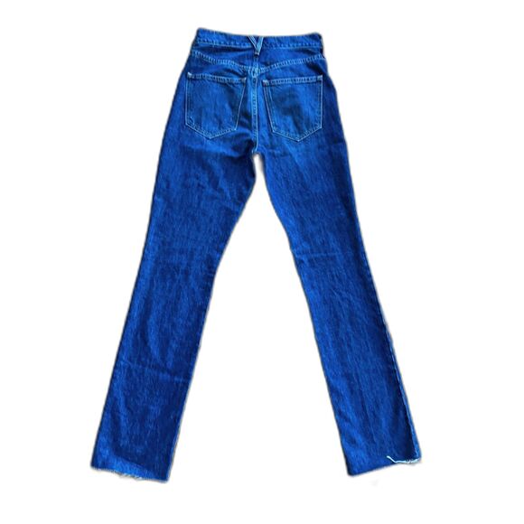 VERONICA BEARD Blue Keane Long Straight Leg High Rise Jeans   Women's Size 25 - Picture 5 of 9